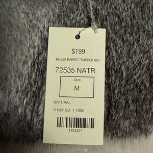 Gray Fur Trapper Hat